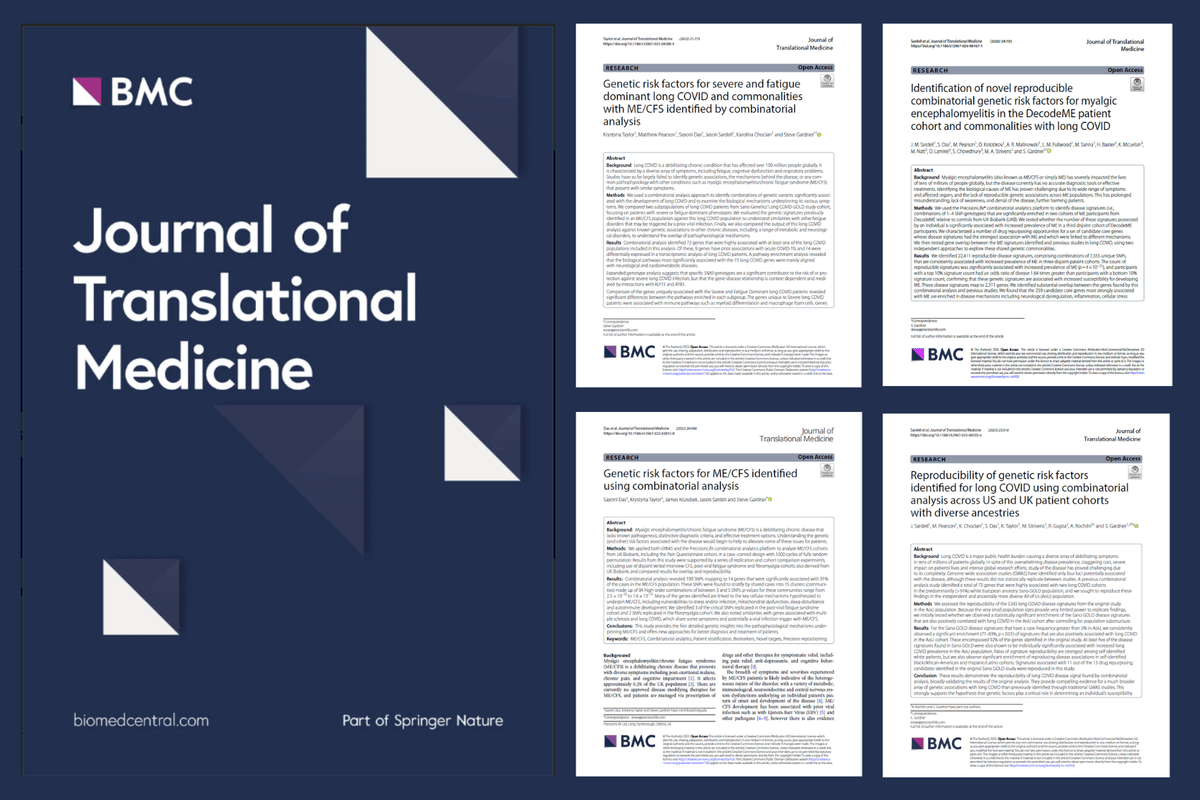 PrecisionLife published papers in the Journal of Translational Medicine